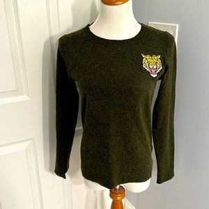 Bespoke Jcrew Olive Green sweater sz Small